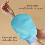 Exfoliating Mitt For Body Scrub Exfoliator Glove Revive Glow Keesa Exfoliating - Image 2