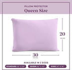 CirclesHome Pillow Protectors 2 Pack Queen Zippered - Image 6