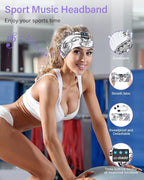 LC-dolida Sleep Headphones Bluetooth Wireless Headphones - Image 2