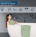 Extra Large Bath Sheet Set of 4, Ultra Soft Fluffy Towel, 35”x 70”Oversized - Image 7