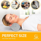 AllSett Health Firm Cervical Neck Roll Memory Foam Pillow, Bolster Pillow - Image 6