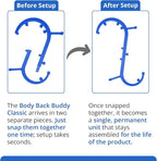 Body Back Buddy Classic USA Made Handheld Full Body Massage Cane Pressure & - Image 4