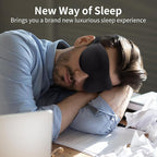 NEWVANGA Sleep Mask for Back and Side Sleeper, Block Out Light, Luxury Sleeping - Image 7