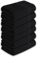 Medium Bath Towels Bulk Set of 12 – 100% Cotton Terry – 24" x 48" – Quick Dry - Image 7