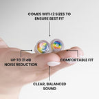 Eargasm High Fidelity Rainbow Earplugs - Image 8
