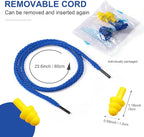 Tondiamo 200 Pairs Ear Plugs Reusable Silicone Earplugs - Image 2