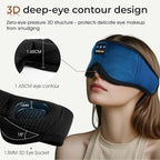 Sleep mask Headphones, 100% Blackout 3D Zero Eye Pressure Bluetooth Sleep mask - Image 3