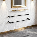 Towel Racks for Bathroom, NEWRAIN 30 inch Double Bath Towel Bar Wall Mounted - Image 6