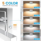 VOLISUN Modern Bathroom Vanity Light 24 inch, 14W Dimmable 5CCT Led Bathroom - Image 3
