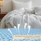 Simple&Opulence French Linen Blended Duvet Cover King, Flax Viscose Derived - Image 5