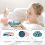 INNERNEED Food-Grade Soft Silicone Body Scrubber Shower Brush Handheld - Image 3