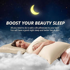 Silk Pillow Cases King Size 100% Mulberry Silk Pillowcase - Image 3