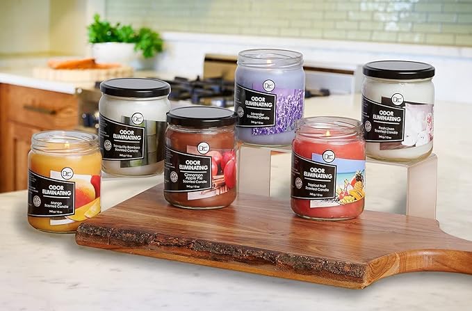 Lavender 2 Pack Odor Eliminating Highly Fragranced Candle - Image 6