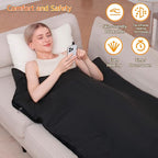 Infrared Sauna Blanket for Home: Skin-Friendly PVC Leather Large Portable - Image 3