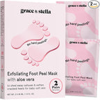 grace & stella Award-Winning Foot Peel Mask by GraceStella