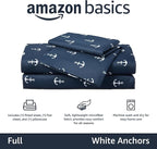 Amazon Basics Kid's Soft, Breathable, Easy-Wash Microfiber 4-Piece Sheet Set - Image 2