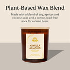 PACHA SOAP Co. Vanilla Almond Candle, 7 oz - Image 5