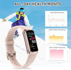 Fitness Tracker with 24/7Heart Rate, Blood Pressure, Sleep Tracking, Activity - Image 2