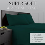 Danjor Linens Bed Sheet Set Twin XL - Image 2