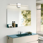 Chrome Vanity Lights for Bathroom 5CCT Dimmable Bathroom Lighting Fixtures Over - Image 4