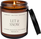 Sweet Water Decor Let it Snow Christmas Scented Candles - Image 7