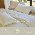 DOZ Sheet Set, 100% Viscose derived from Bamboo, Organically Grown, Buttery Soft - Image 4