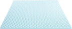 Best Price Mattress 1.5 Inch Egg Crate Memory Foam Mattress Topper, Cooling Gel - Image 7