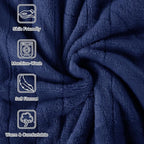 Tefici Electric Heated Blanket Throw, Super Cozy Soft 2-Layer Flannel 50" x 60" - Image 5
