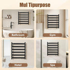 R FLORY Heated Towel Rack for Bathroom, 6 Bar Wall Mounted Towel Warmer Racl - Image 8