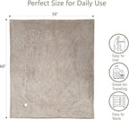 Tefici Heated Blanket Throw 50"x60", Ultra Soft 2-Layer Flannel Electric Blanket - Image 8