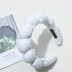 Spa Headbands for Washing Face Makeup Skin Care Headband Women Bubble Facial - Image 3