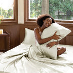 CozyLux Satin Sheets Full Size Sheets - Image 7
