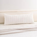 Aegero Corduroy Decorative Throw Pillow Covers 14x36 InchSoft Striped Pillow by Unknown