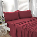 Kingnex Oversized King Flat Sheet 132x110 - Image 4