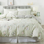 FADFAY Floral Duvet Cover Set Twin XL 100% Cotton College Bedding Vintage - Image 9
