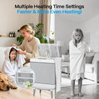 Jripae 35L Towel Warmers for Bathroom, Foldable Towel Warmer, Bucket Hot Towel - Image 8