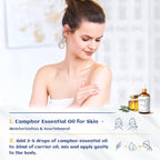 HIQILI 100ML Camphor Essential Oil Pure, 100% Undiluted - Image 3