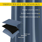 NICETOWN Patio Blackout Curtain Panels - Image 3