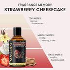 Strawberry Cheesecake Fragrance Oil Essential Oil, MAYJAM 3.38FL.OZ Strawberry - Image 4