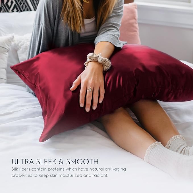 Tafts Silk Pillow Cases - 22mm 100% Pure Mulberry 6A Silk Pillowcase - Image 4