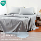 Cotton Flat Sheets Only, 600 TC 100% Cotton Flat Sheet Top Sheet Only, Queen - Image 8
