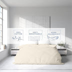Kotton Culture 1 Pc Duvet Cover Queen Size/Full Size-100% Egyptian Cotton 600 - Image 5