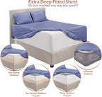 Hearth & Harbor Extra Deep Pocket Queen Sheets Sets - Image 6
