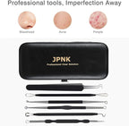 JPNK Blackhead Remover Tool Comedones Extractor Acne Removal Kit - Image 3