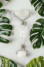 100% Real Crystal Jade Stone Roller and Gua Sha Set - Image 5