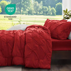 BEDELITE Red King Size Comforter Set - Image 3