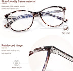 Madison Avenue TR90 Blue Light Blocking Glasses Anti Eyestrain UV Glare Blue - Image 3