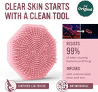 Sud Scrub® Antimicrobial Silicone Face Scrubber, 1 Pack, Gentle Face Exfoliator - Image 2