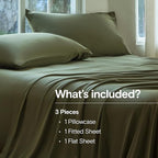 DOZ Sheet Set, 100% Viscose derived from Bamboo, Organically Grown, Buttery Soft - Image 2