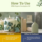 SVA Eucalyptus Essential Oil Organic – 16 Fl Oz – 100% Natural Organic - Image 6